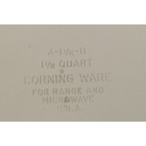 Vintage Corningware Spice Of Life Le Persil La Sauge 1.5 Quart A-1 1/2-B No Lid - Picture 5 of 5